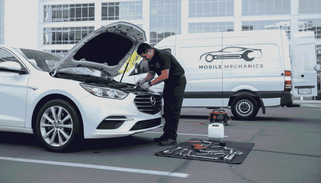 Emergency Auto Repair Specialist Fixing No Start Car in Baltimore